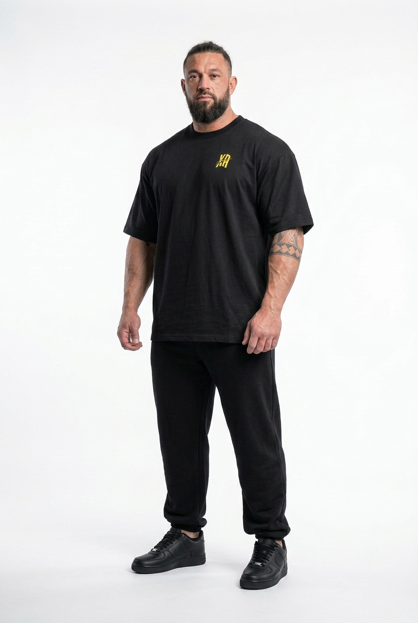 XAPE Strike Form Oversized Tee - Black