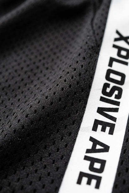 XAPE Dominion Tape Shorts - Black