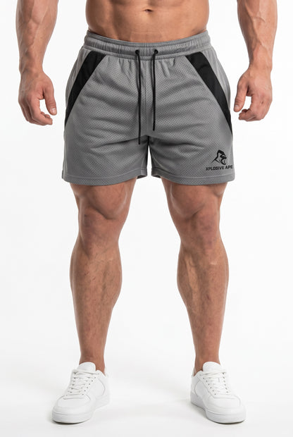 XAPE Armour Flex Shorts - Grey