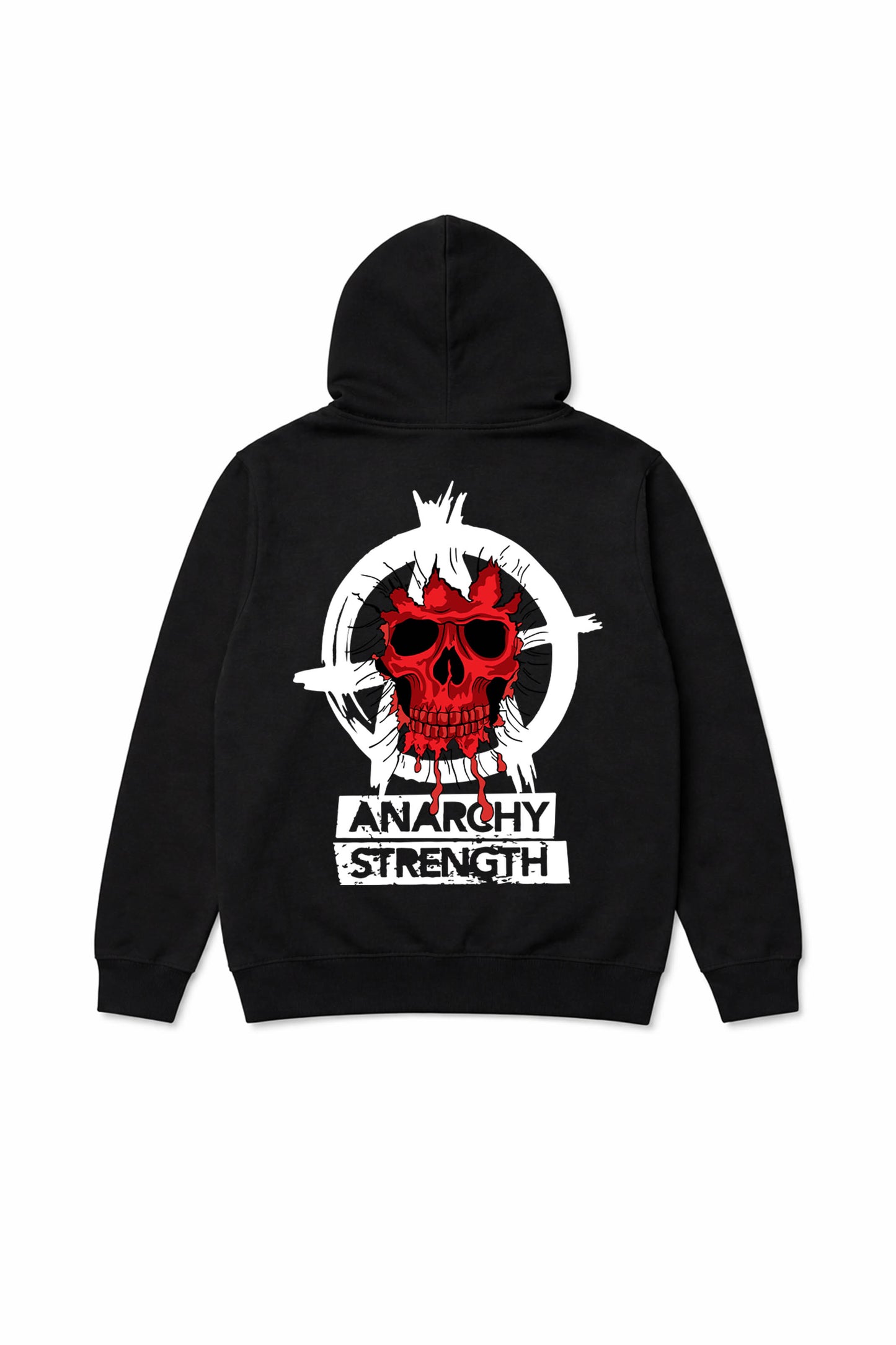 AS Red Skull Hoodie - Black