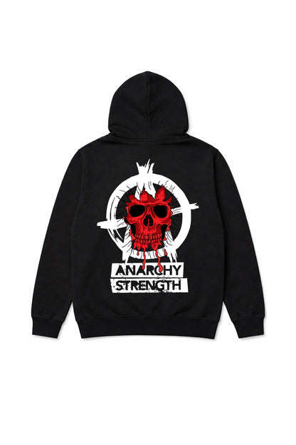 AS Red Skull Hoodie - Black