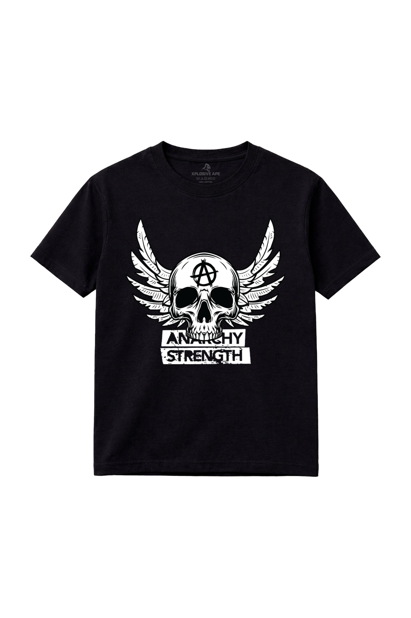 AS Skull Wings Tee - Black