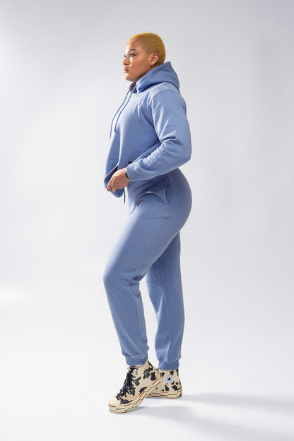 XAPE Core Logo Joggers - Slate Blue