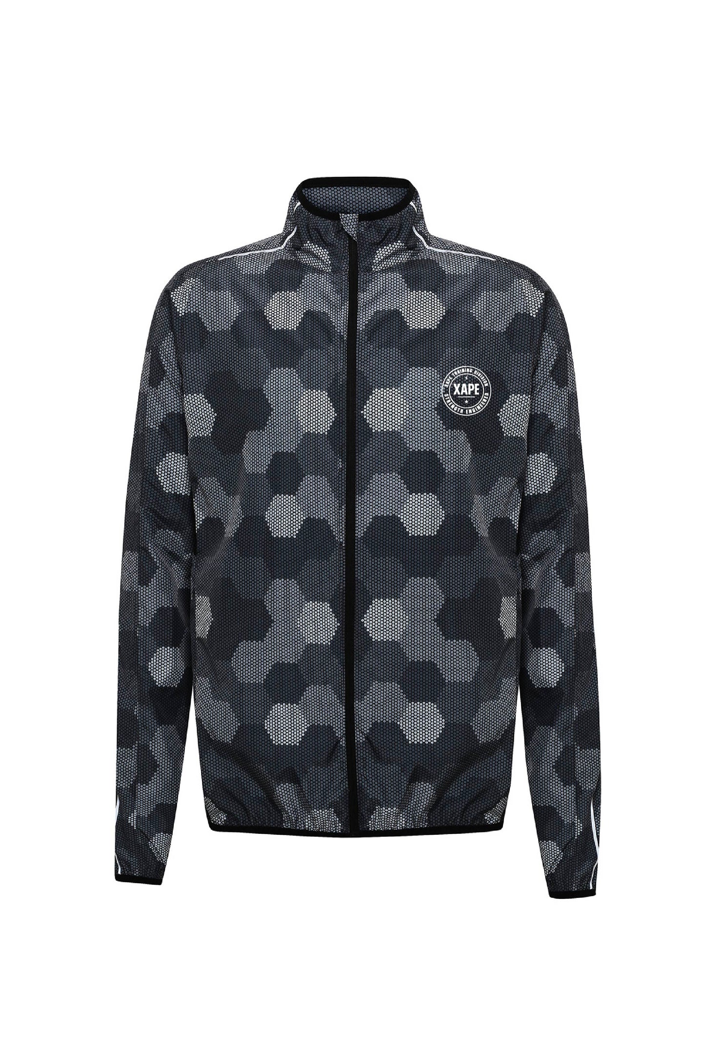 XAPE Badge Logo Fitness Jacket - Black