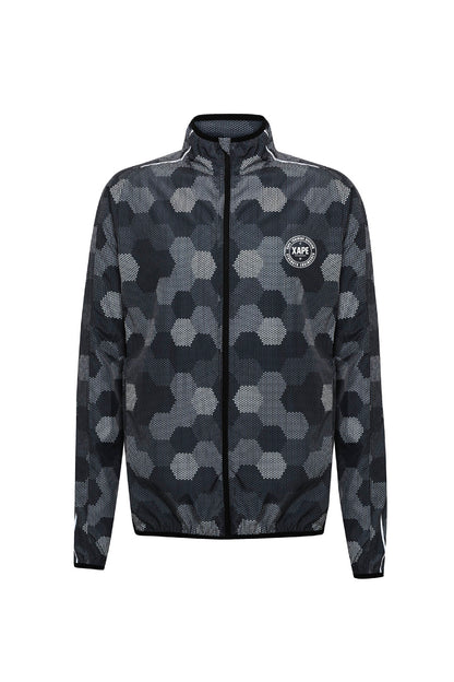 XAPE Badge Logo Fitness Jacket - Black