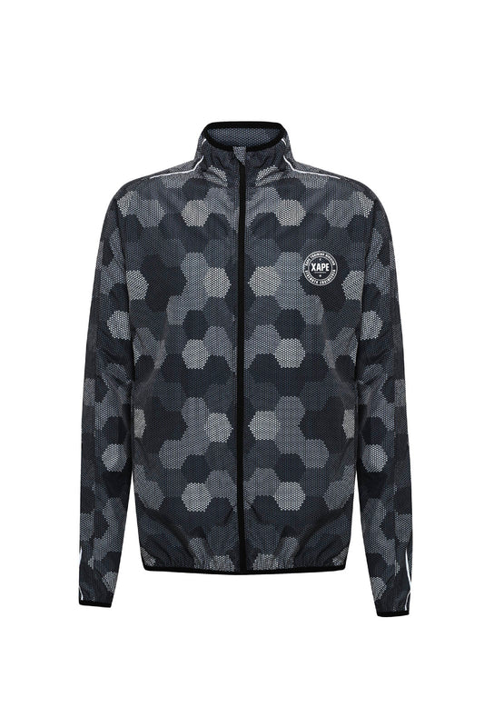 XAPE Badge Logo Fitness Jacket - Black