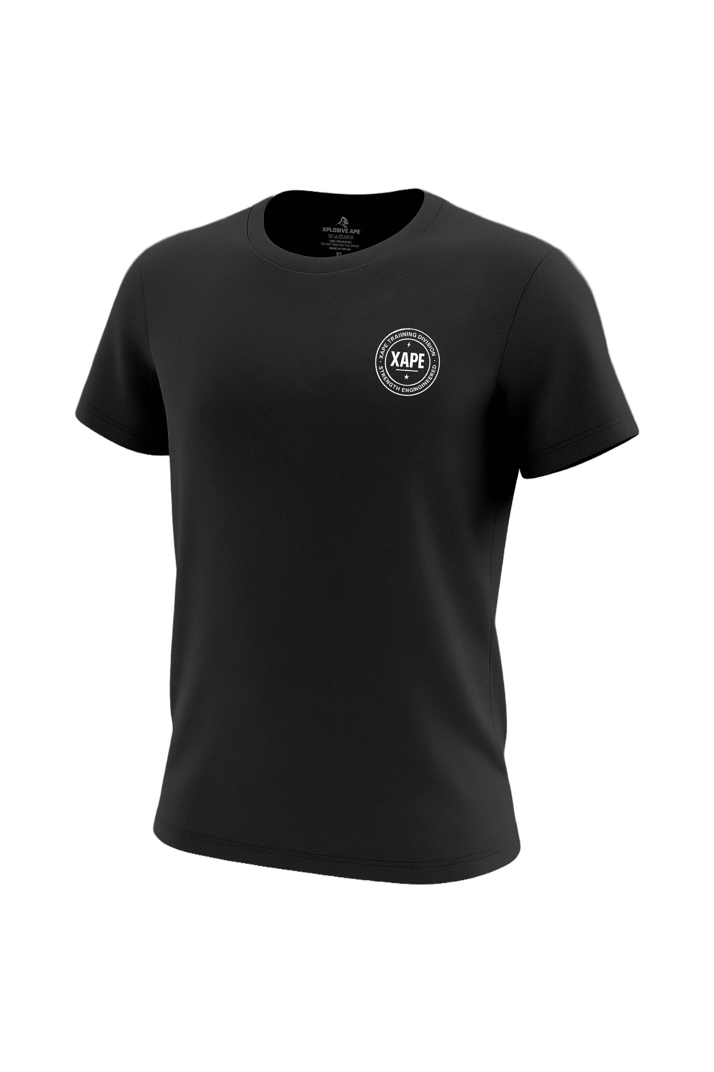 XAPE Classic Badge Logo X Tech Tee - Black