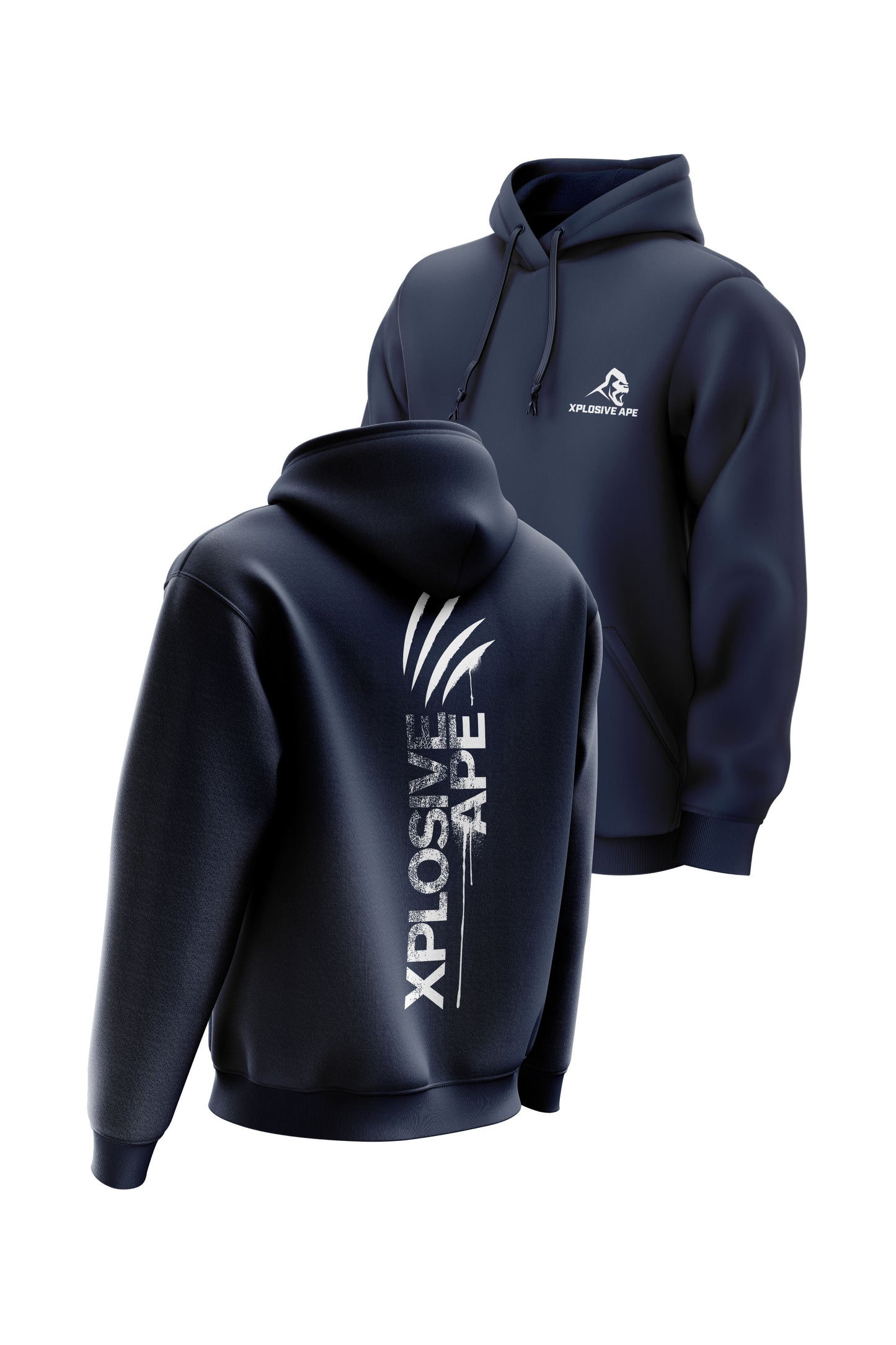 XAPE Claw V2 String Hoodie - Navy