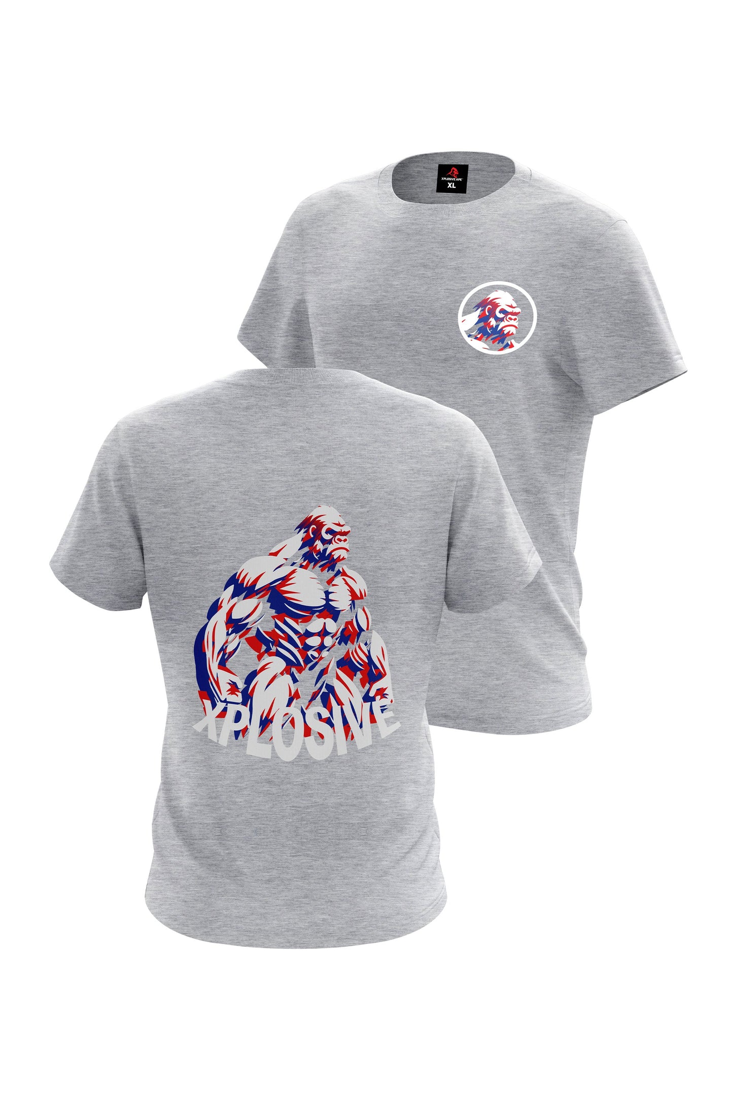 XAPE Colossus Tee - Sports Grey