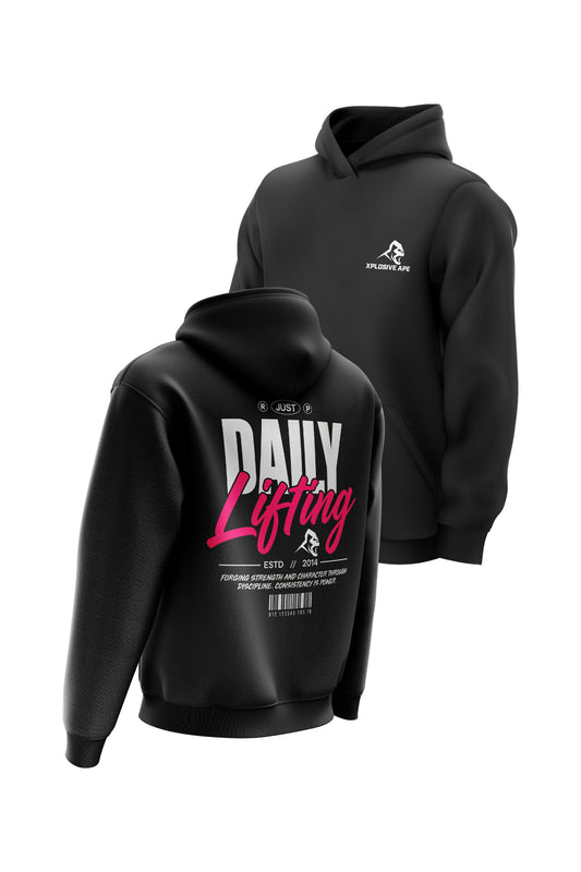 XAPE Daily Lifting Hoodie - Black