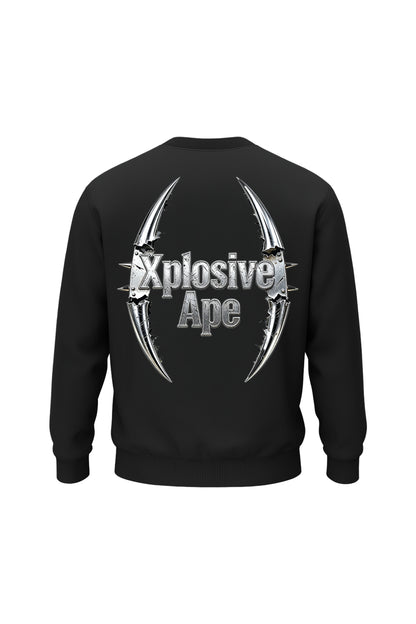 XAPE Double Fang Sweatshirt - Black