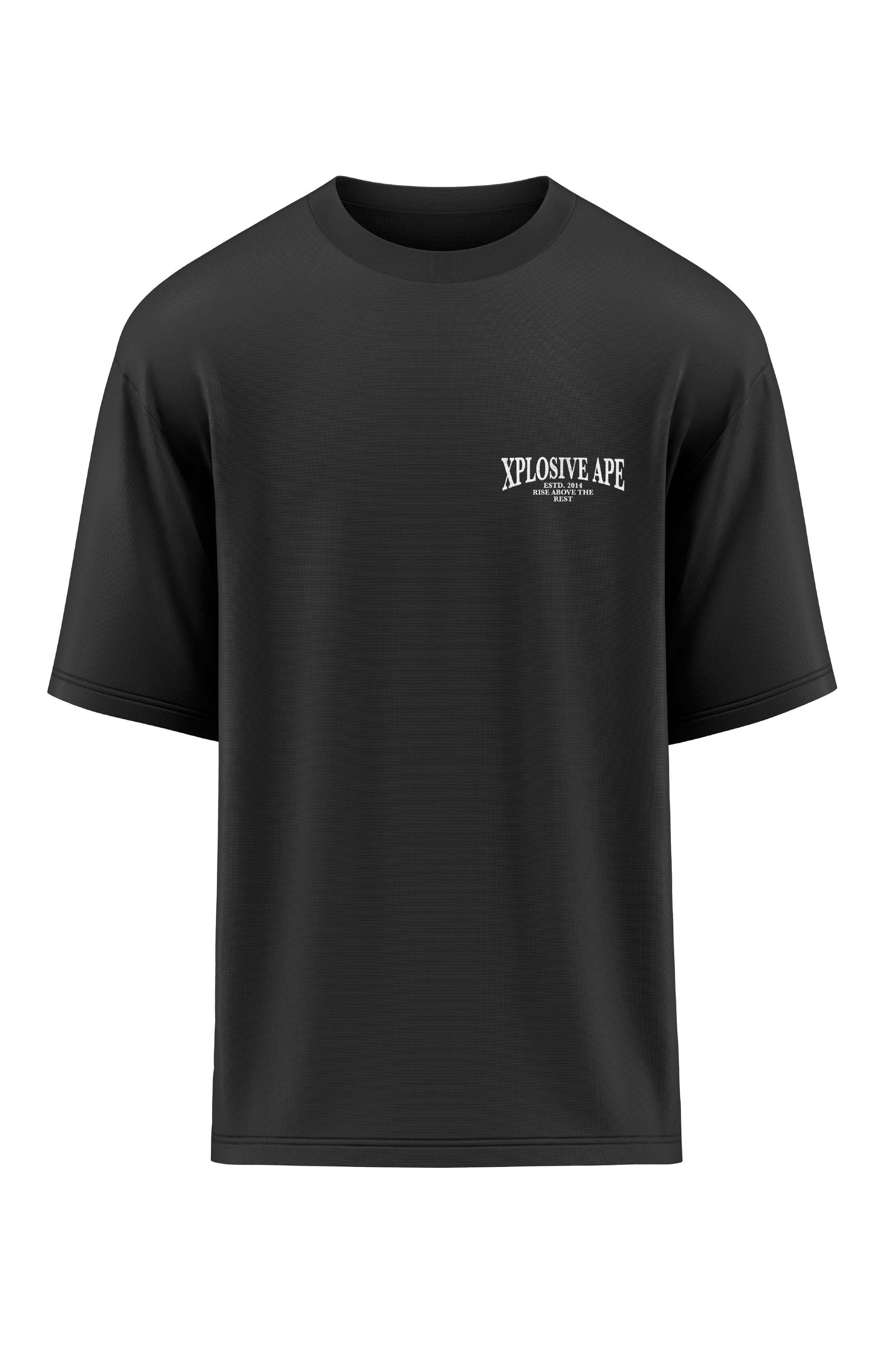 XAPE Heritage Oversized Tee - Black