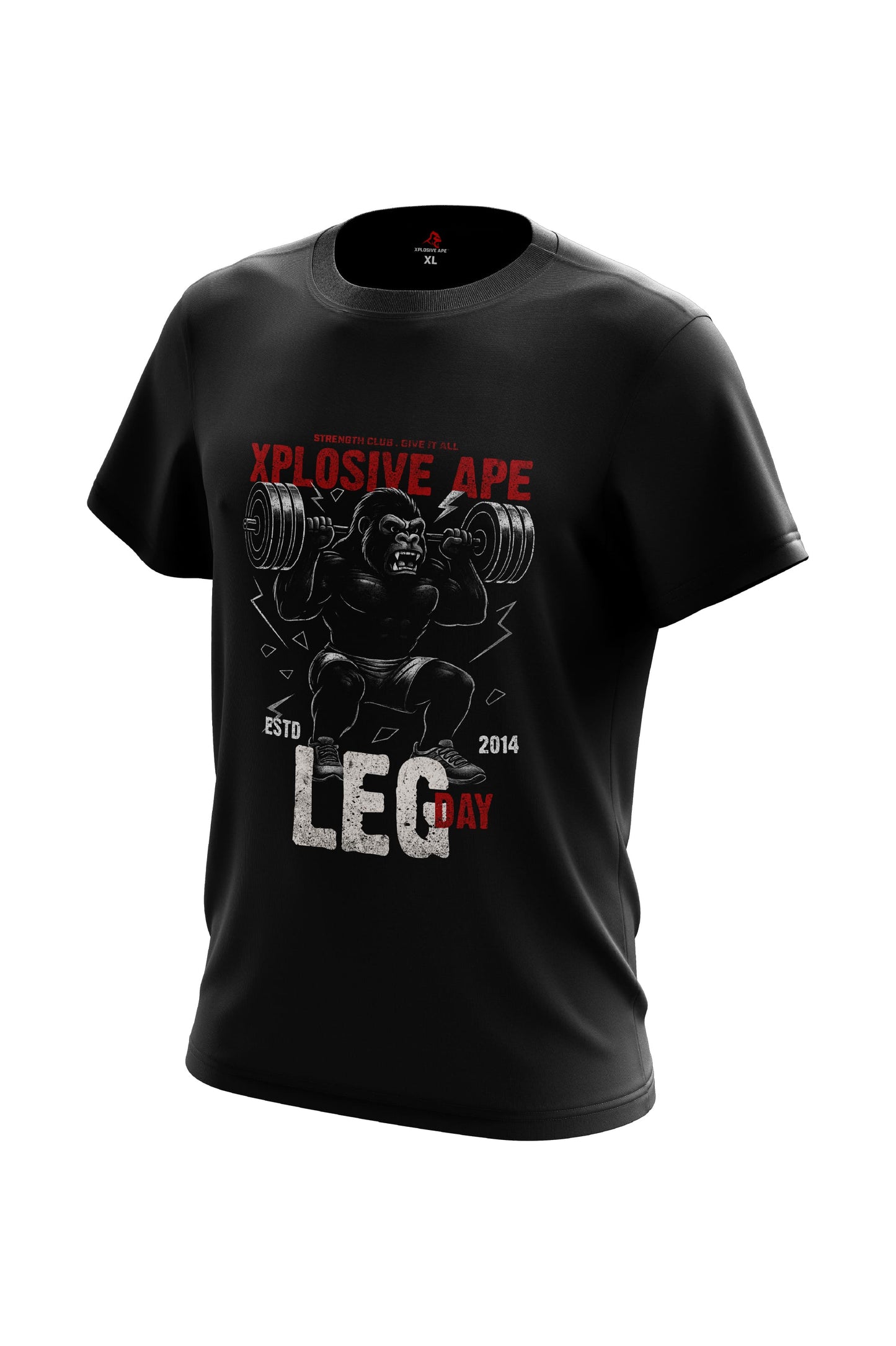 XAPE Power Day  V4  3 Tees Pack - Black