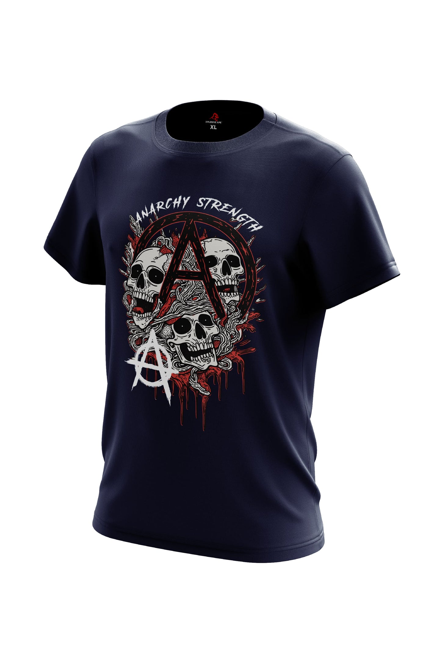 AS Meltdown Tee - Navy