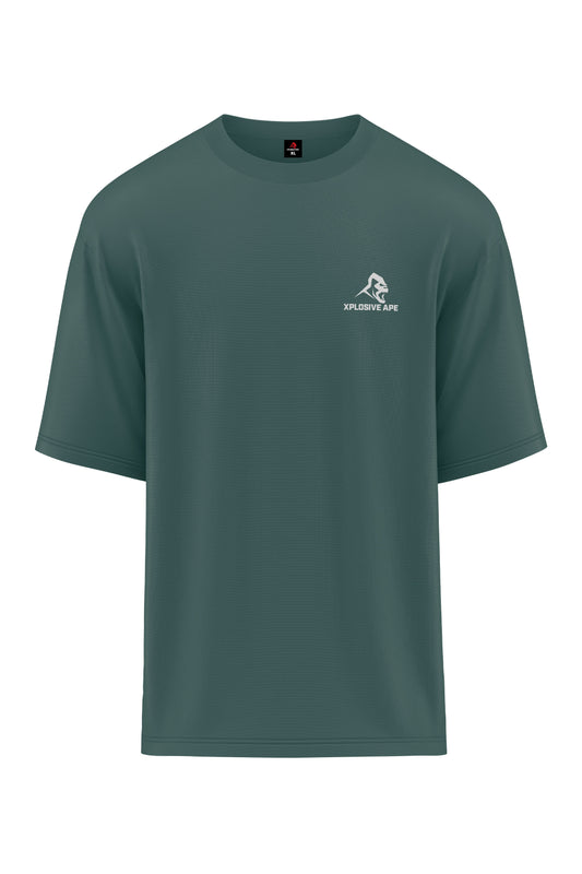 XAPE Primal Oversized Tee - Pine Green
