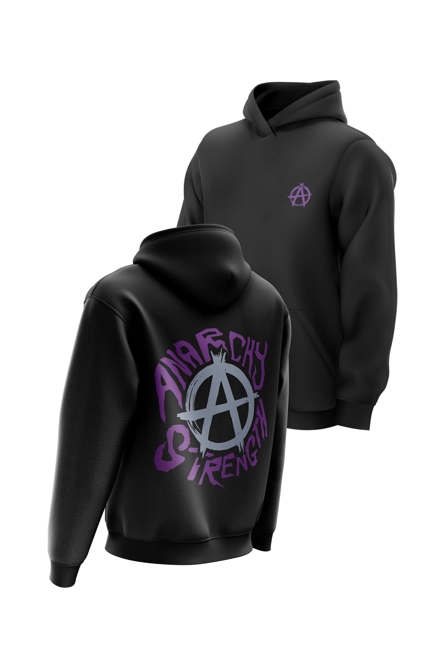 AS Ripped AS Hoodie - Black