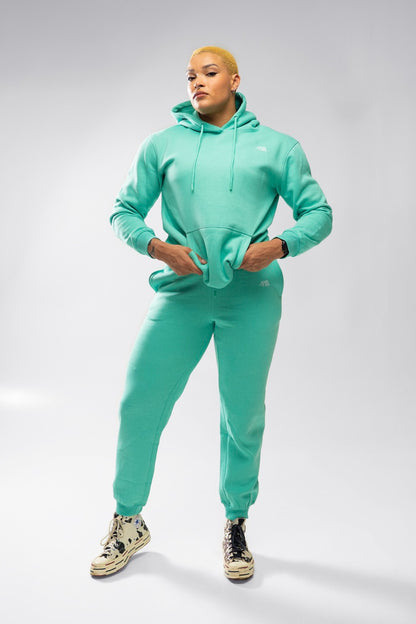 XAPE Core Logo Hoodie - Deep Teal
