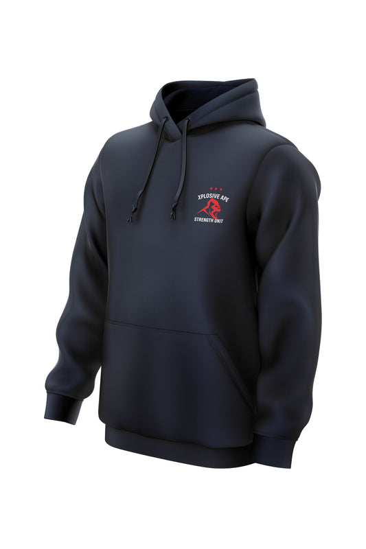 XAPE Strength Unit String Hoodie - Navy