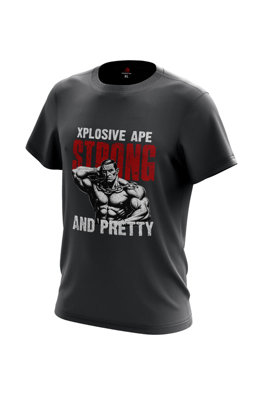 XAPE Strong & Pretty V3 Tee - Charcoal
