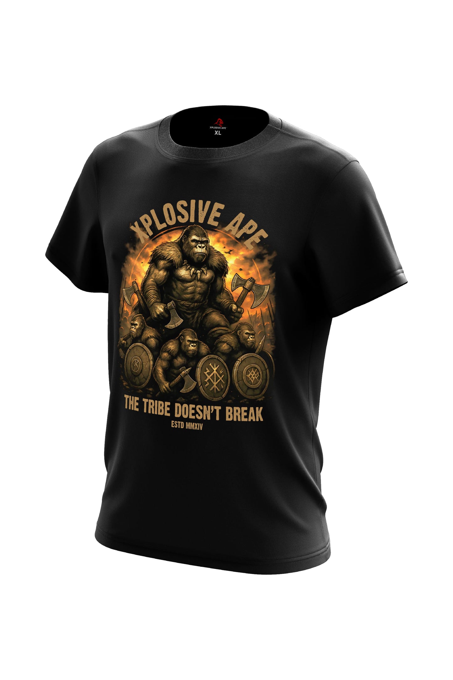 XAPE The Tribe Doesn't Break Tee - Black