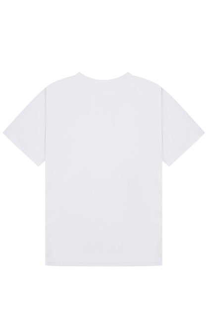 Little Apes My Dad Can't Lift Tee - White