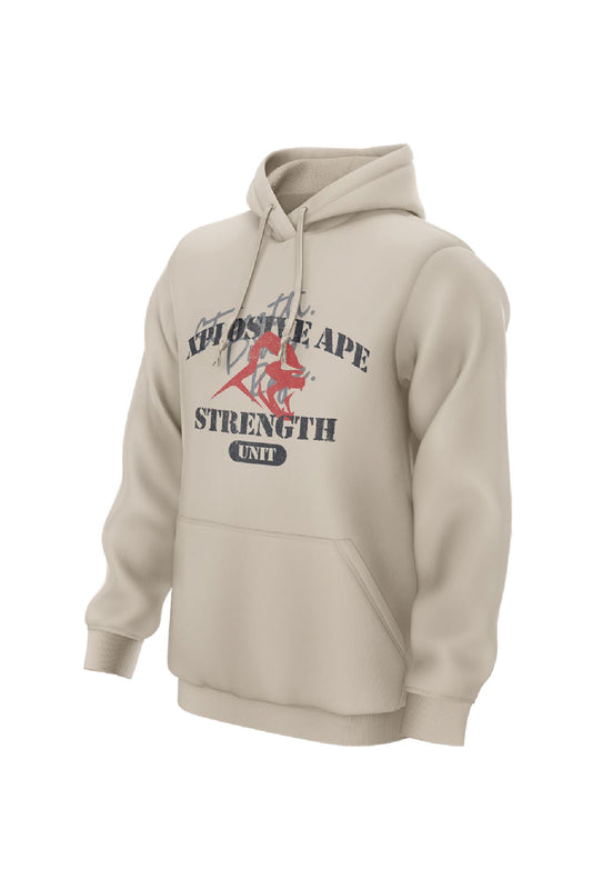 XAPE Primal Unit V2 String Hoodie - Sand