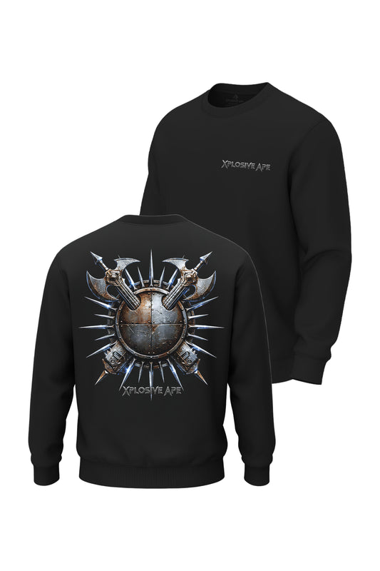XAPE Warlord Crest Sweatshirt - Black