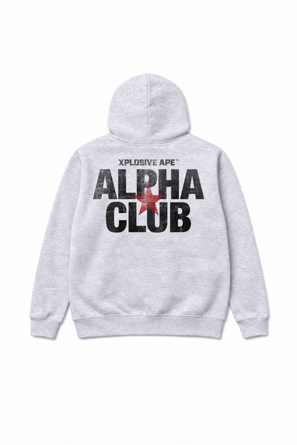 XAPE Alpha Club Hoodie - Heather Grey
