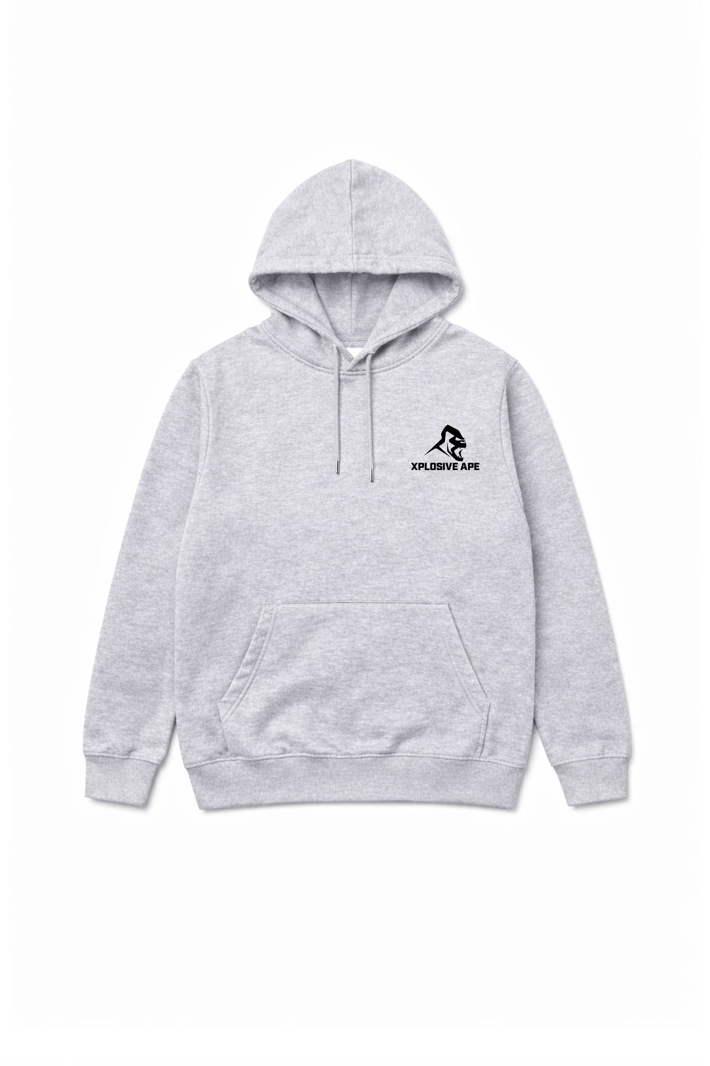 XAPE Ape Smash String Hoodie - Sports Grey