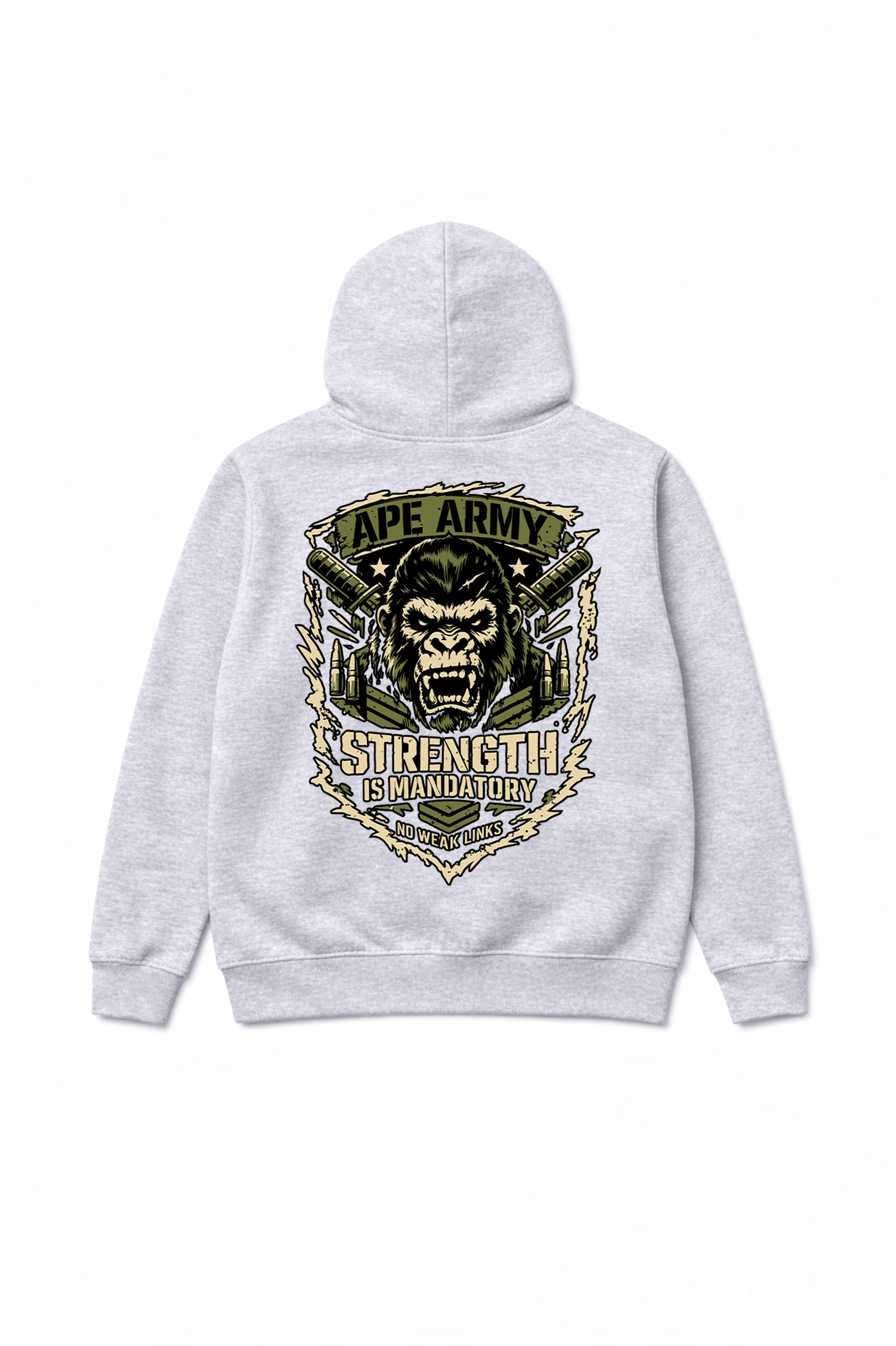 XAPE Army Hoodie - Sports Grey