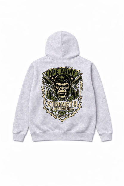 XAPE Army Hoodie - Sports Grey