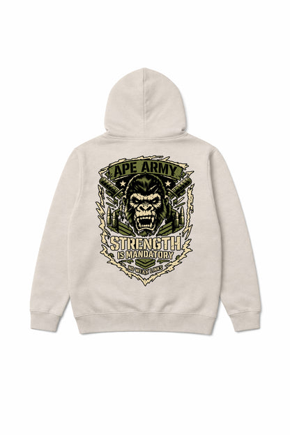 XAPE Army Hoodie - Stone
