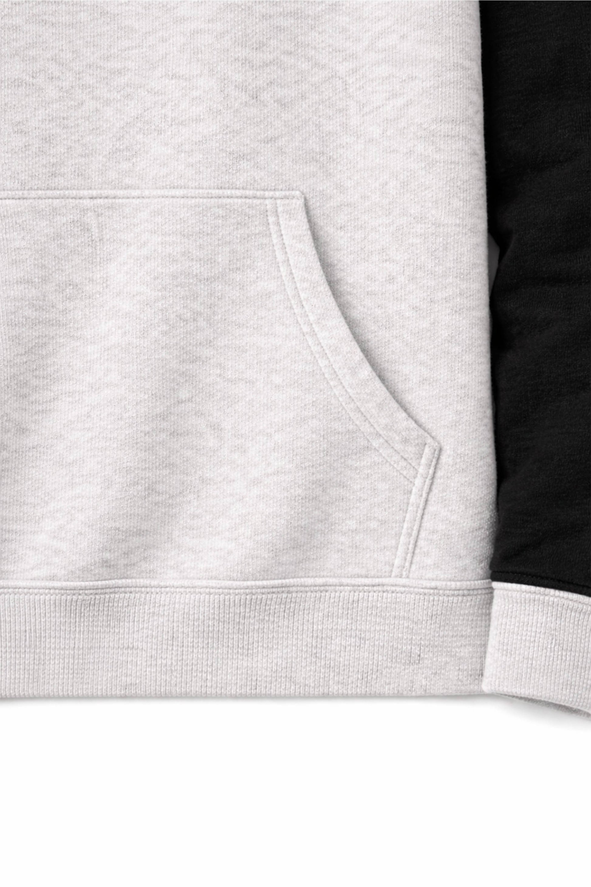 XAPE Blockline Raglan Hoodie - Oatmeal Heather/Black
