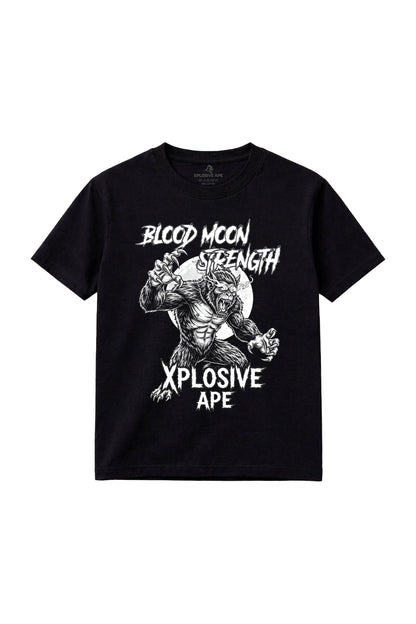XAPE Blood Moon Strength Tee - Black