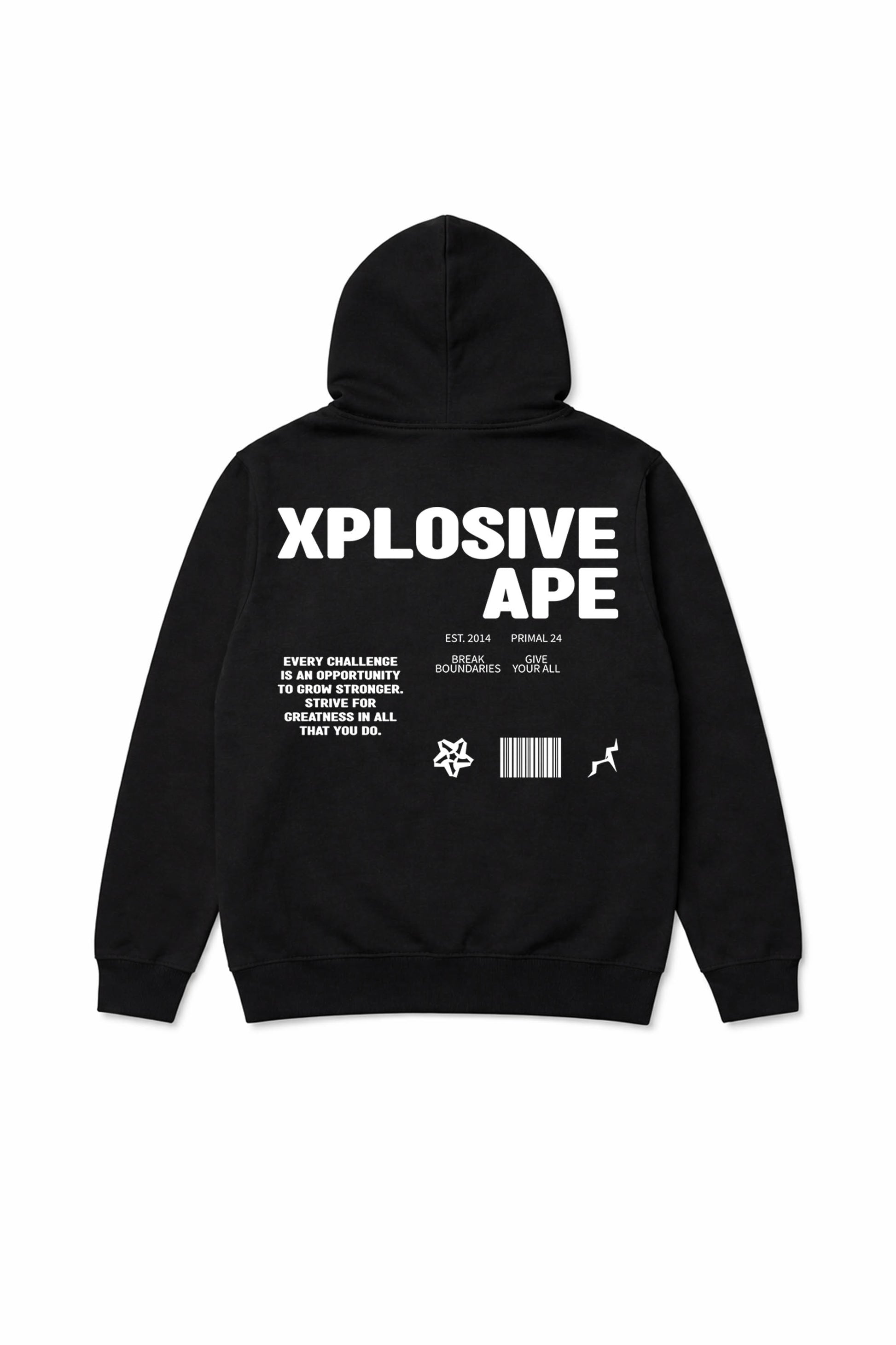 XAPE Challenge Opportunity V2 Hoodie - Black