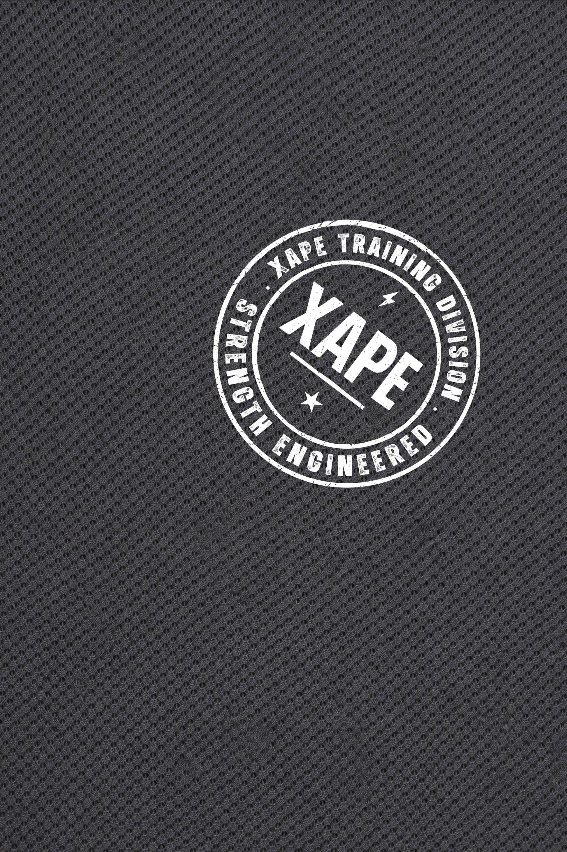 XAPE Classic Badge Logo X Tech Tee - Charcoal