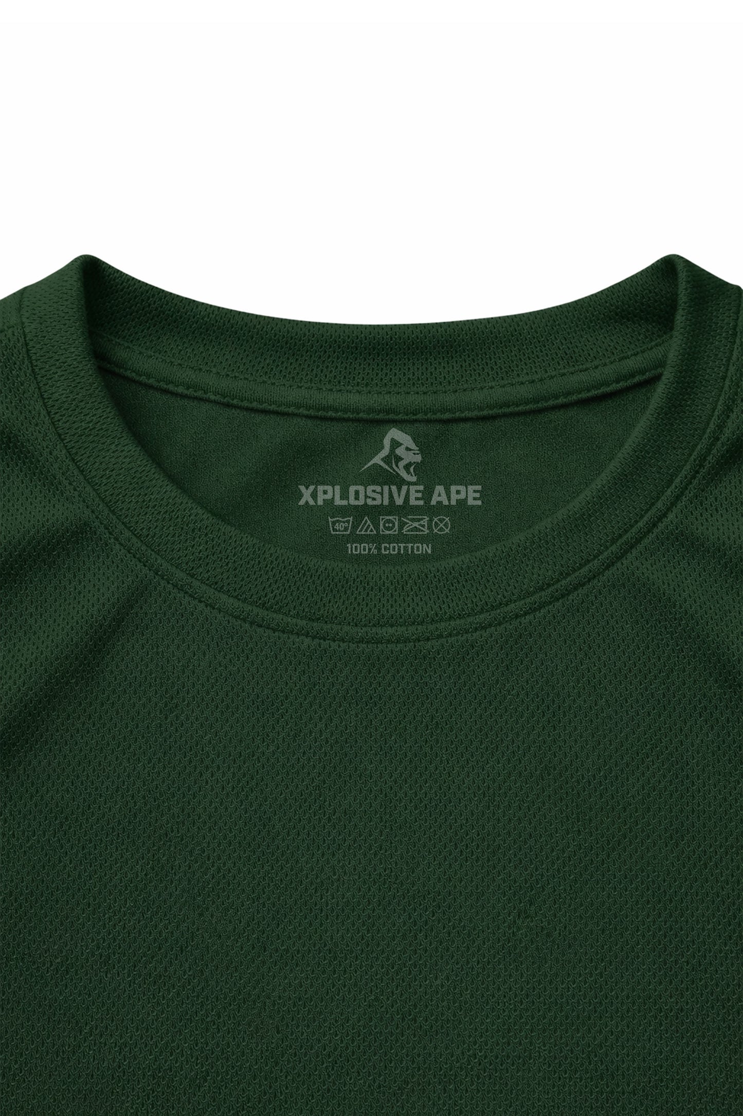 XAPE Classic Badge Logo X Tech Tee - Forest Green