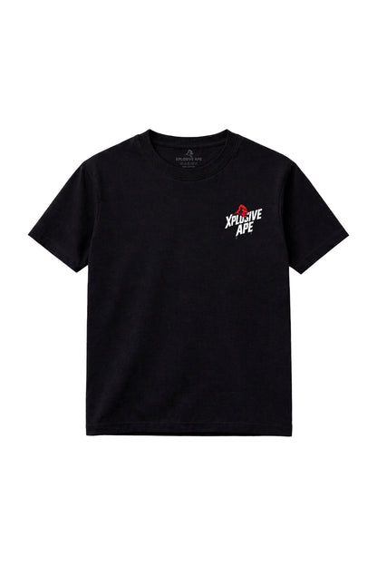 XAPE Classic Stencil Logo Tee - Black