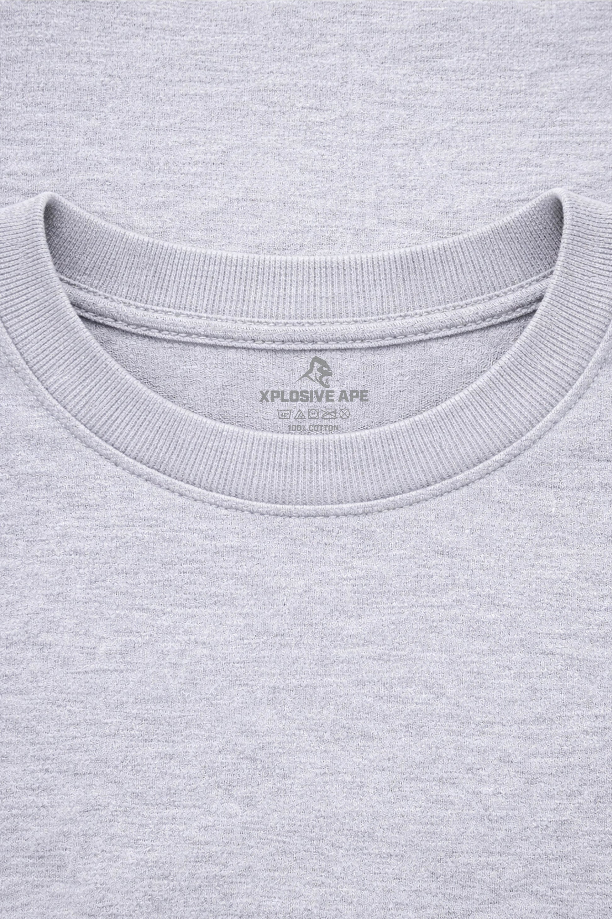 XAPE Classic Strength Club Tee - Sports Grey