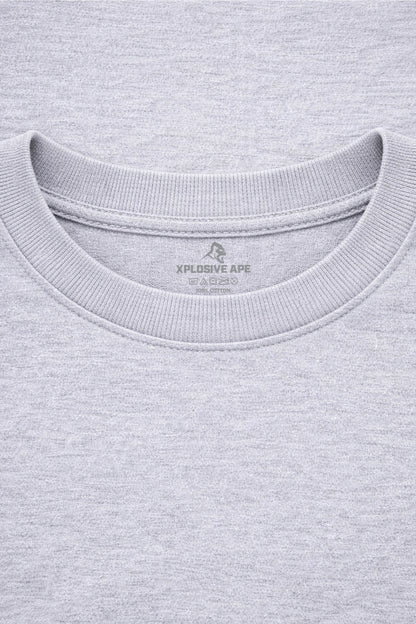 XAPE Classic Strength Club Tee - Sports Grey