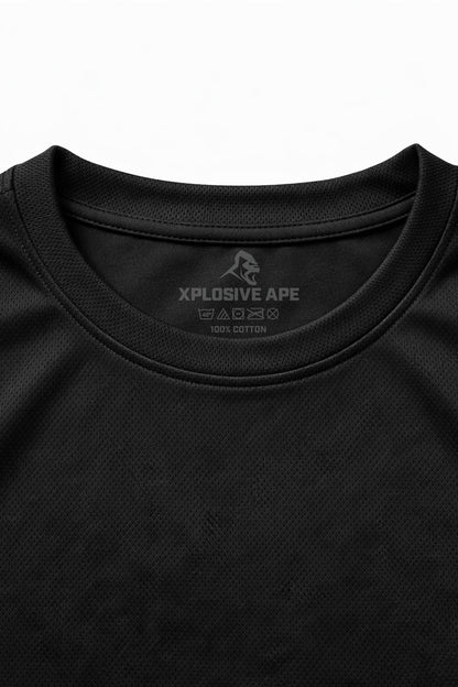 XAPE Classic Strength X Tech Tee - Black