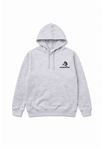 XAPE Classic V2 String Hoodie - Heather Grey