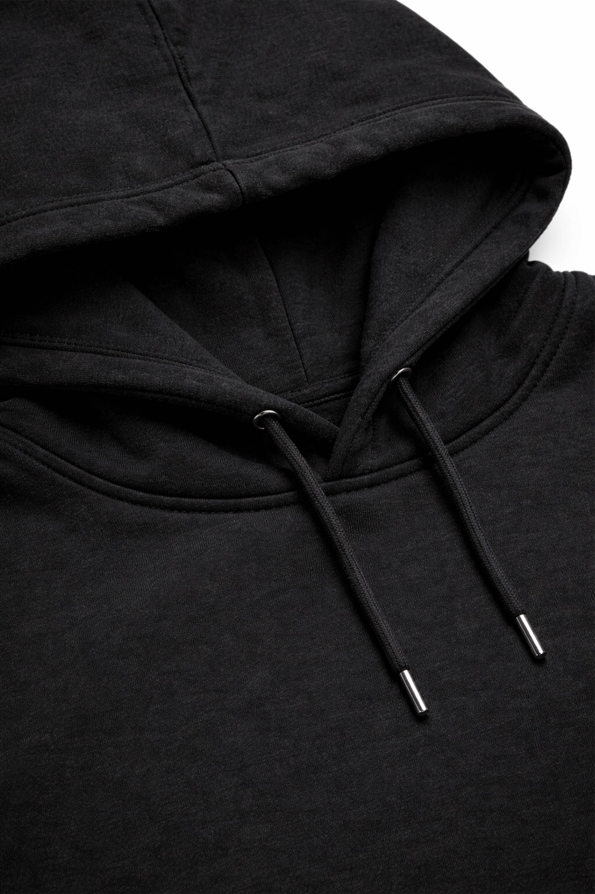 XAPE Cold Steel Script String Hoodie - Black