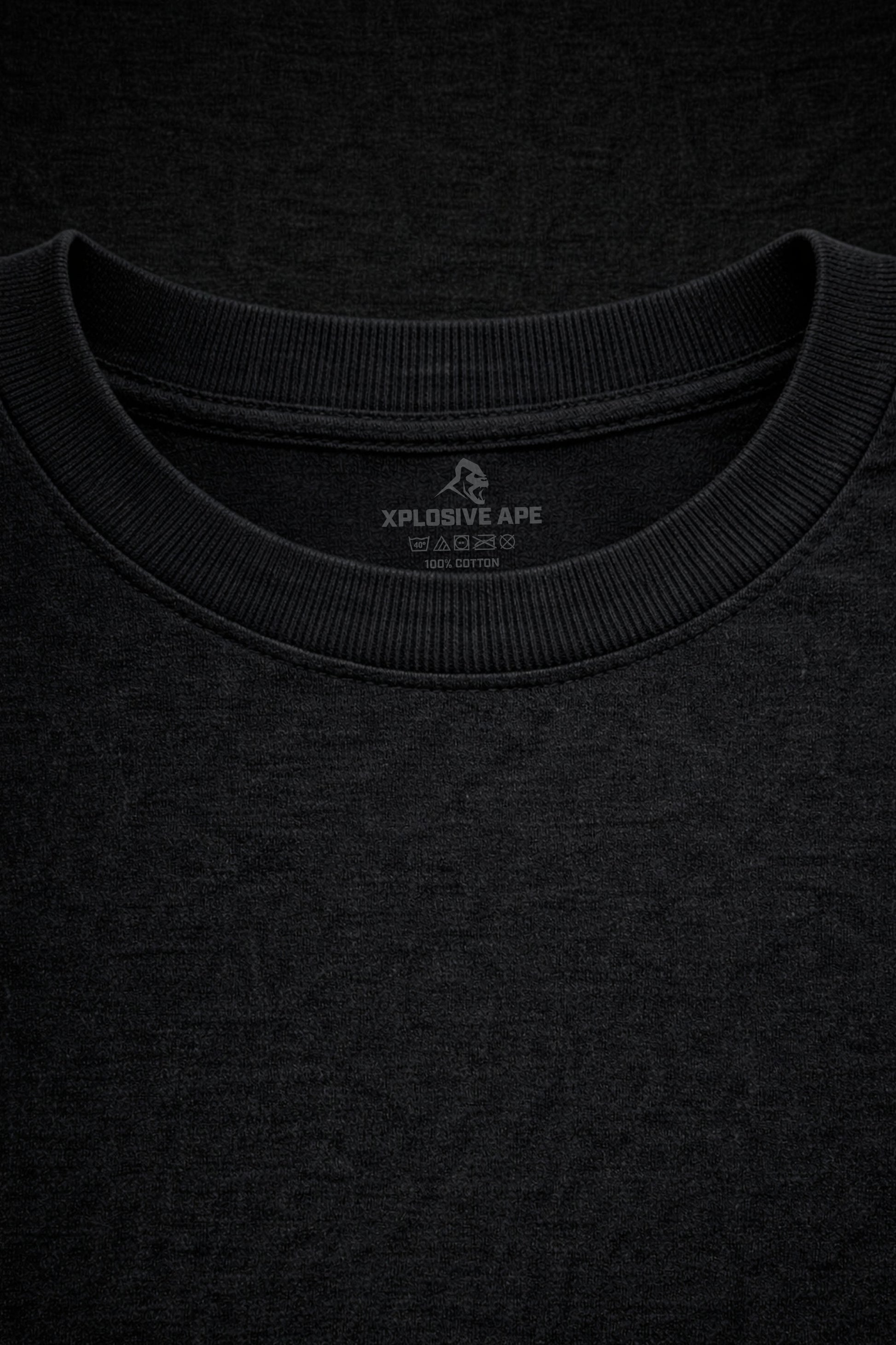 XAPE Cracked Earth Tee - Black