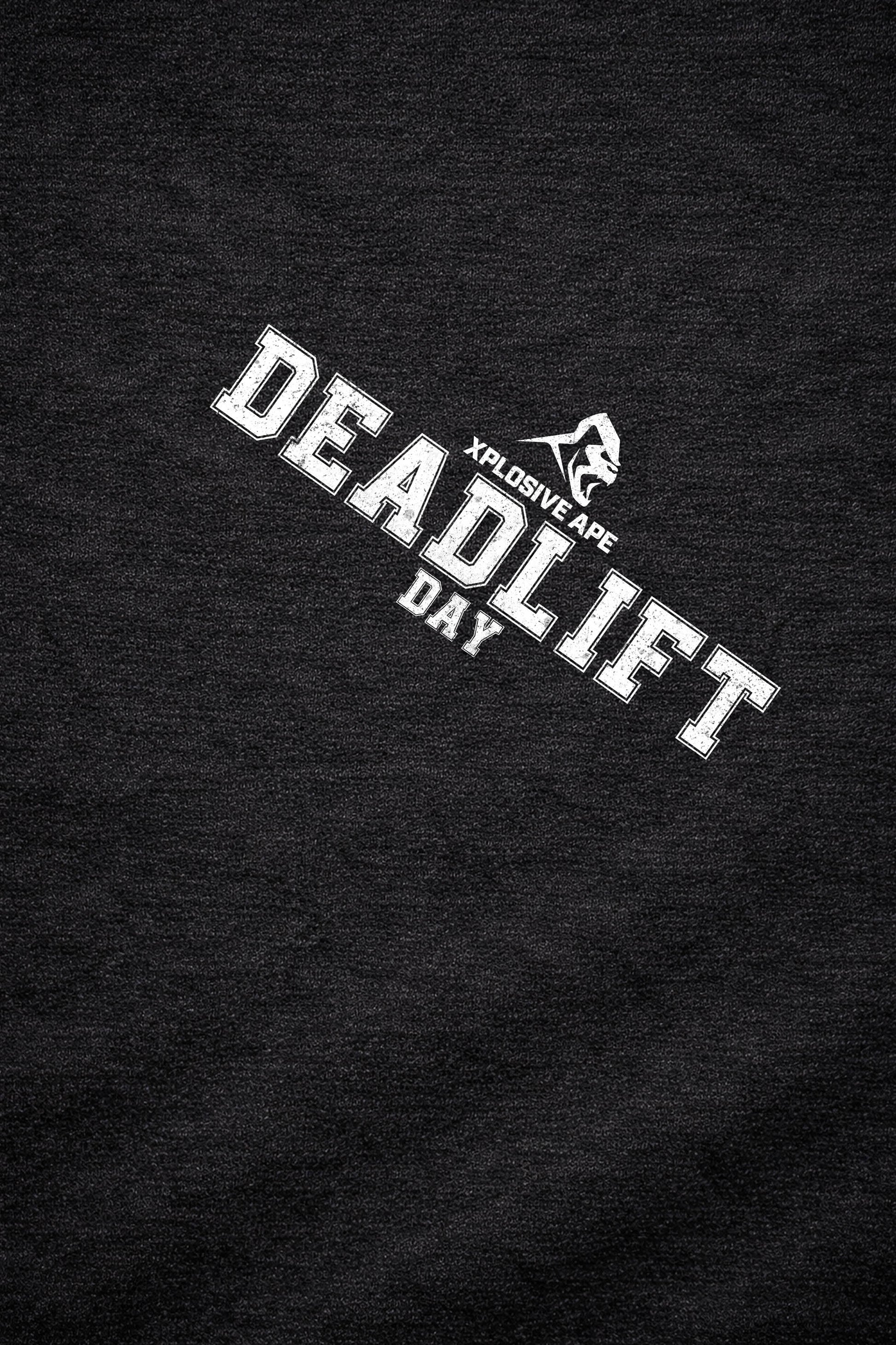 XAPE Deadlift Day V1 String Hoodie - Black