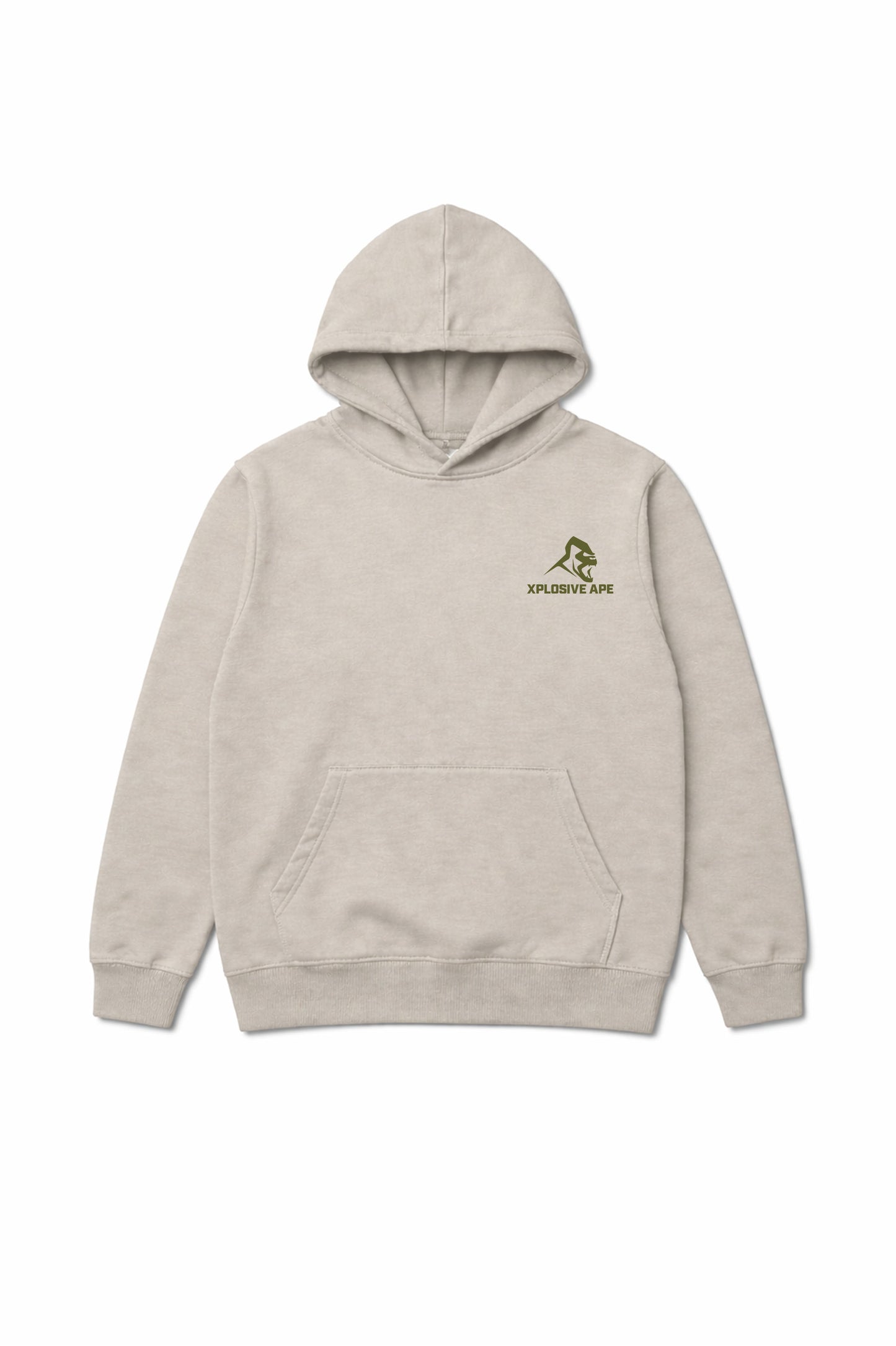 XAPE Discipline Hoodie - Stone