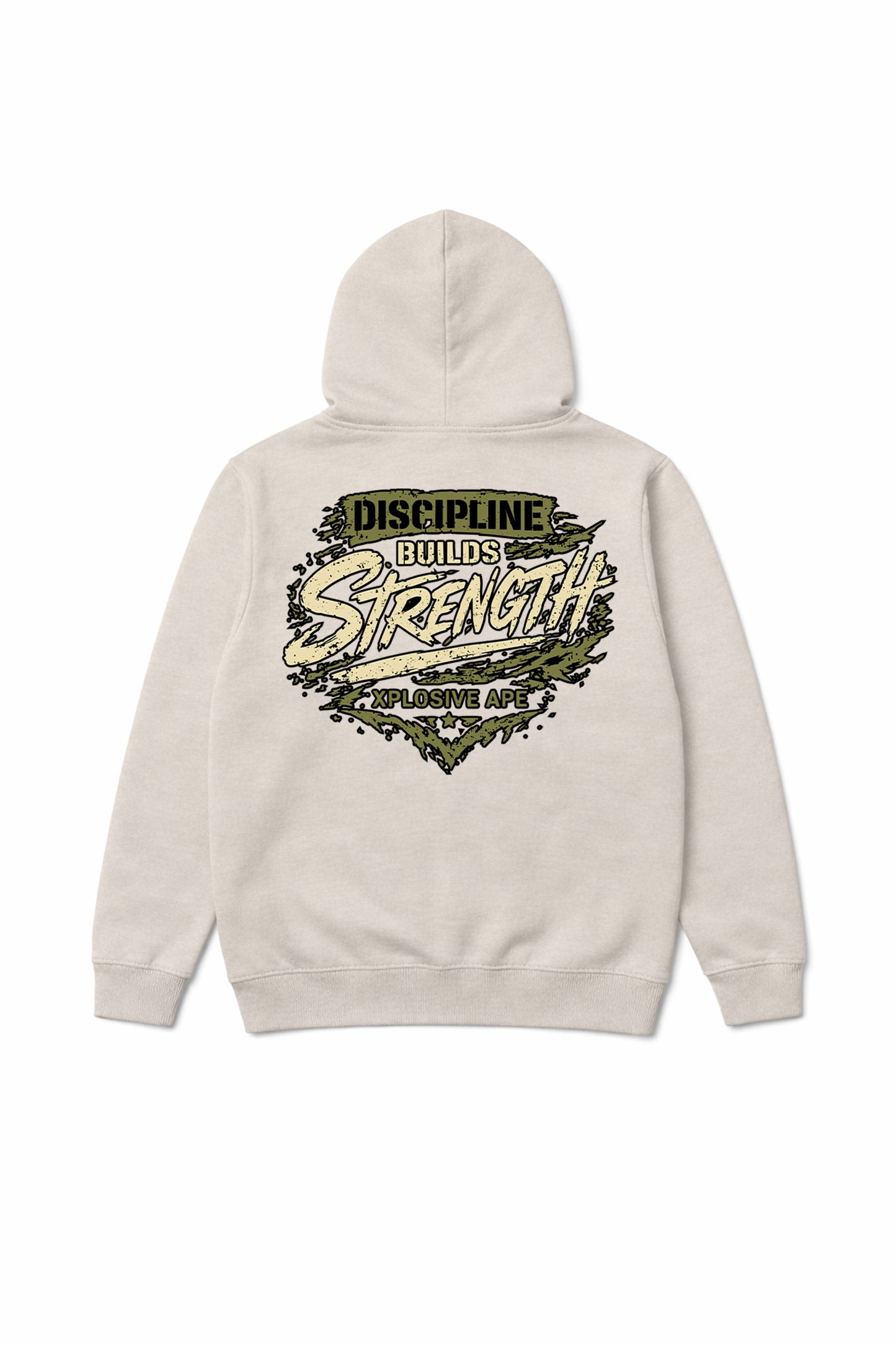 XAPE Discipline Hoodie - Stone