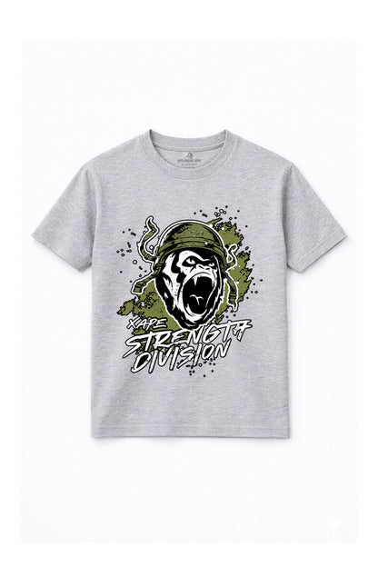 XAPE Division Tee - Sports Grey