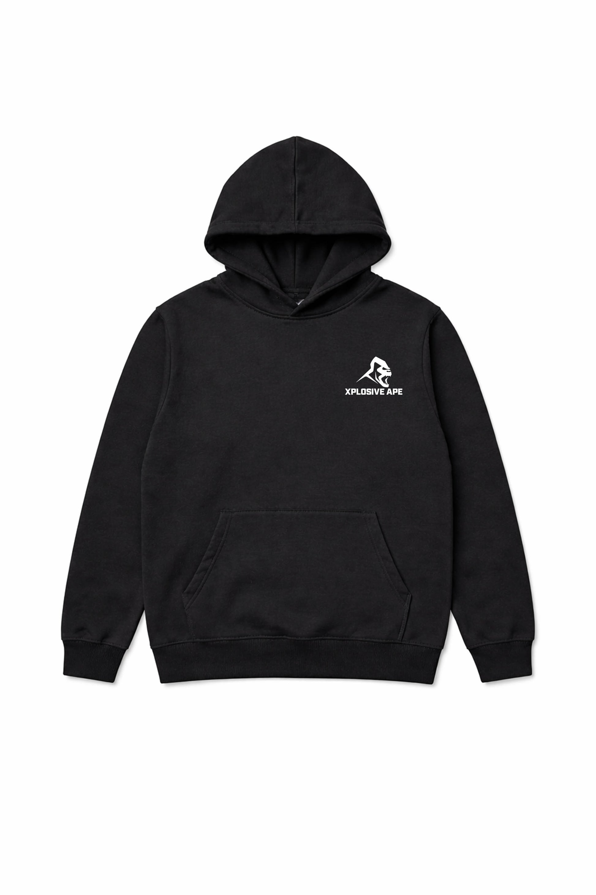 XAPE Don'T Talk To Me Hoodie - Black