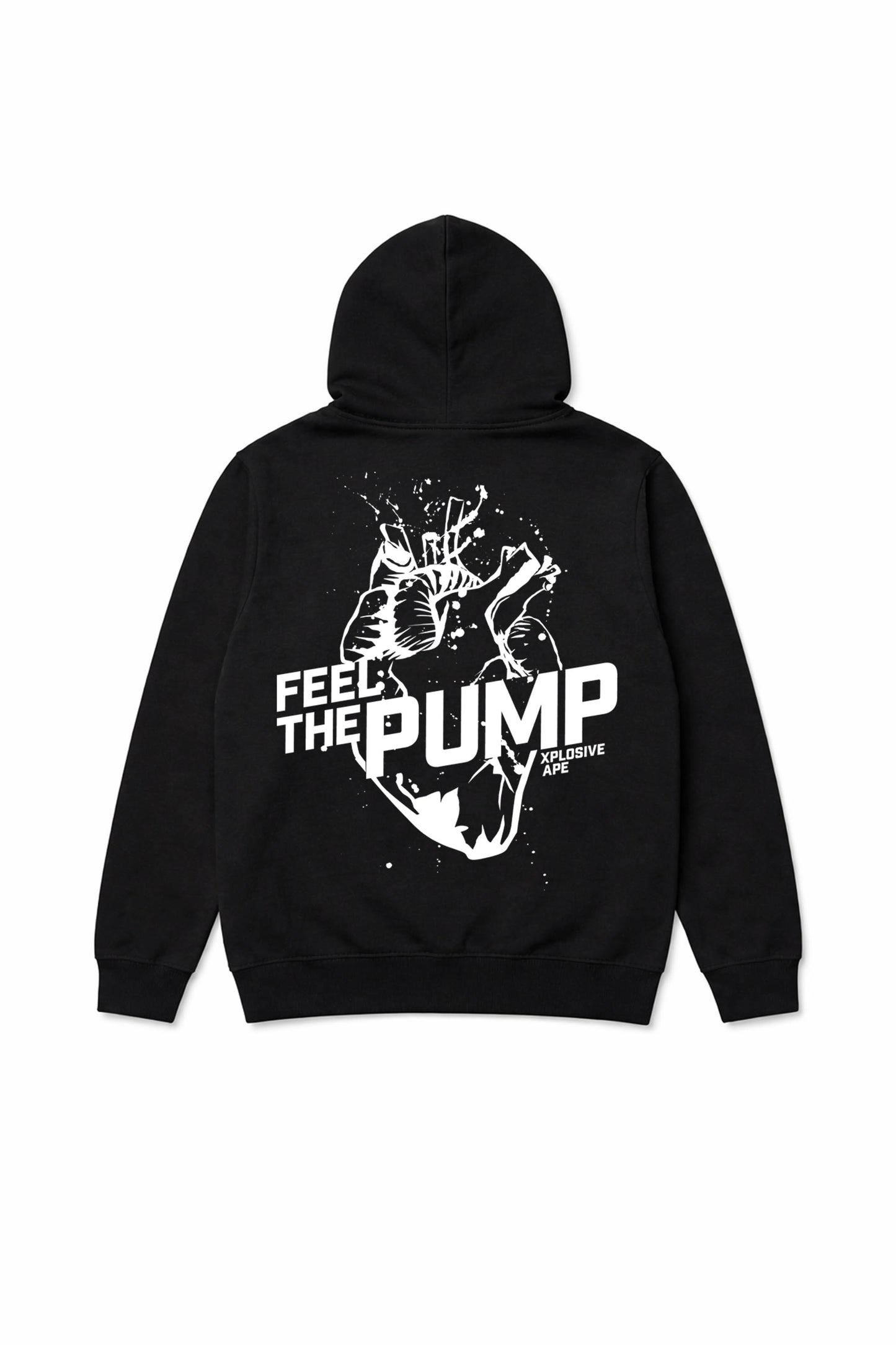 XAPE Feel The Pump Hoodie - Black